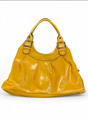 Kelly & Katie large yellow purse